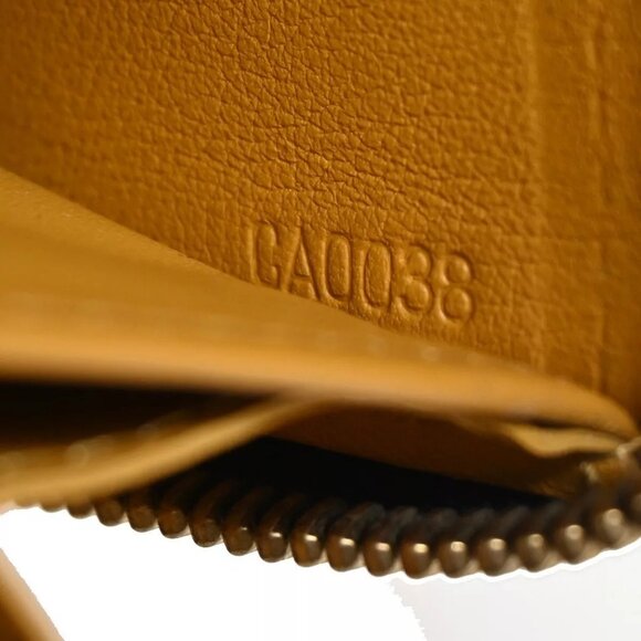 LOUIS VUITTON Zippy Round Long Wallet Monogram Denim Leather Blue - Picture 5 of 15